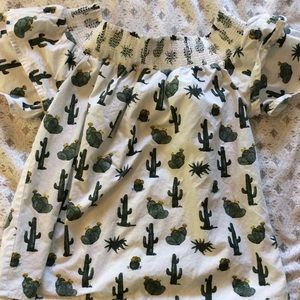 Francescas off the shoulder shirt